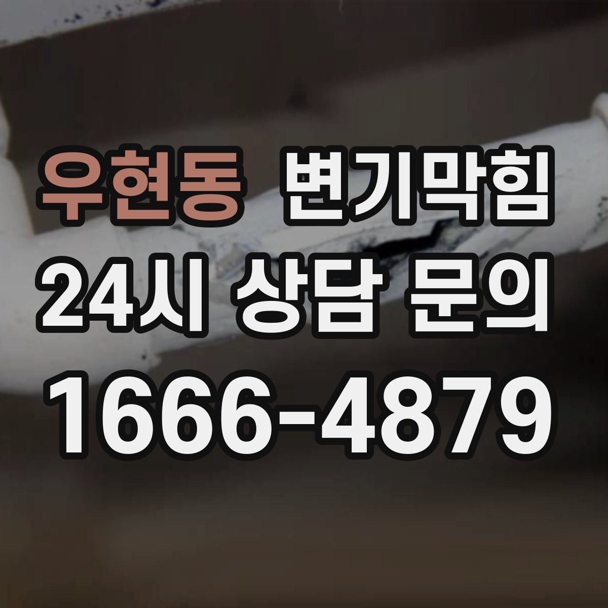 우현동 변기막힘