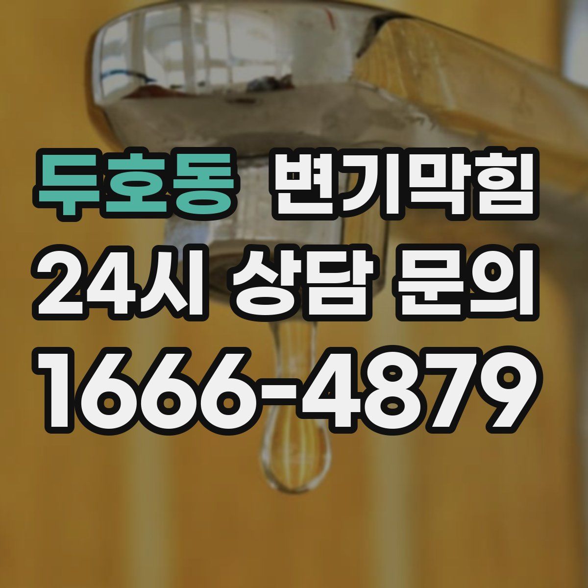 두호동 변기막힘