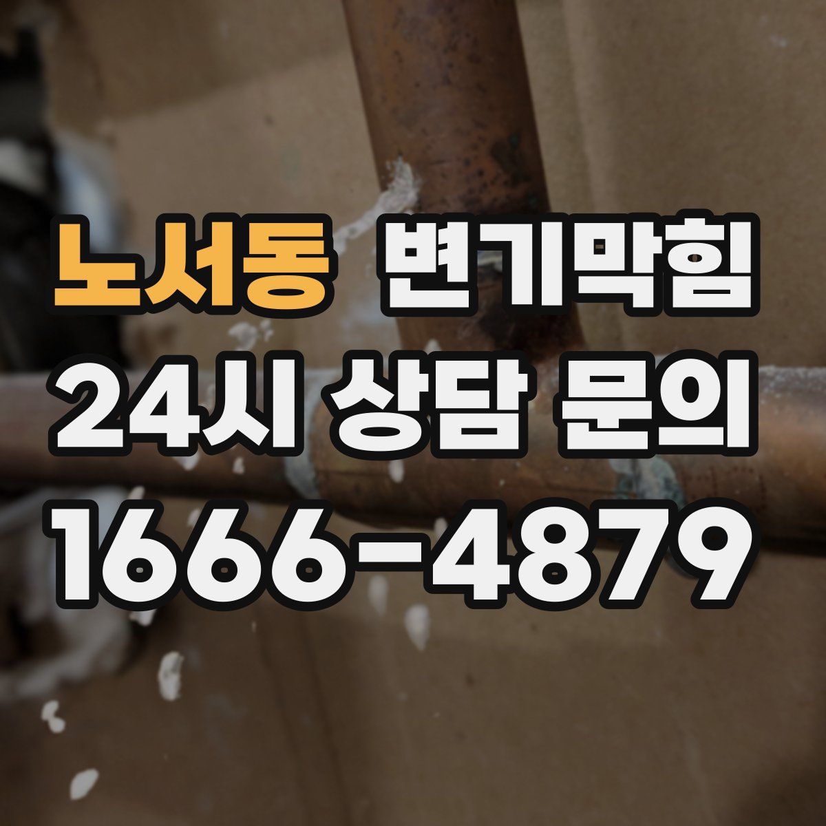 노서동 변기막힘