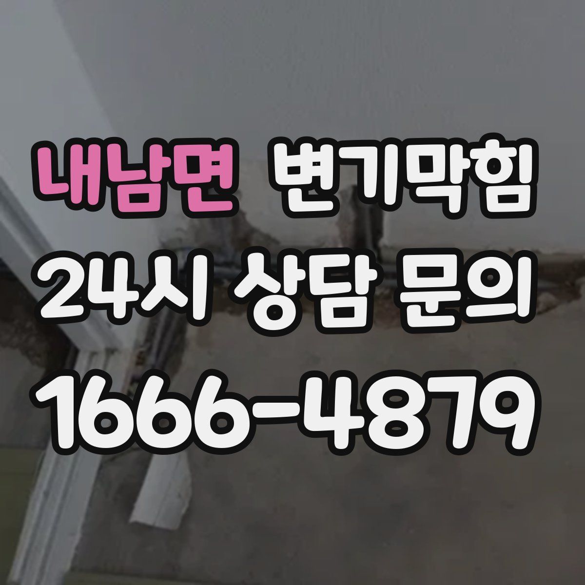 내남면 변기막힘