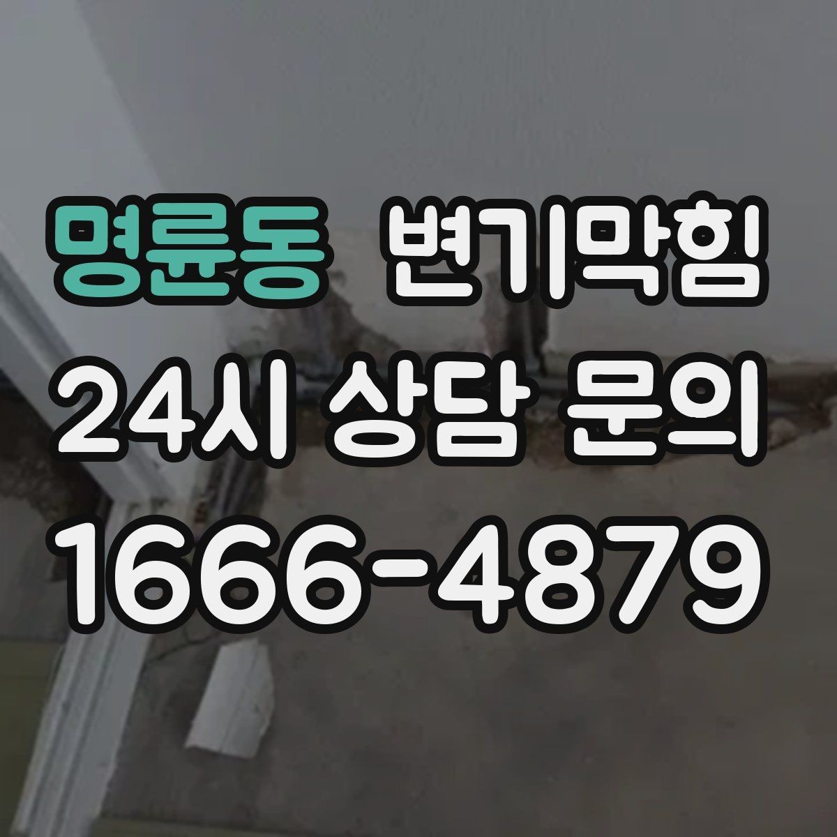 명륜동 변기막힘 식당 화장실역류 합류 압력 재튜닝 성공