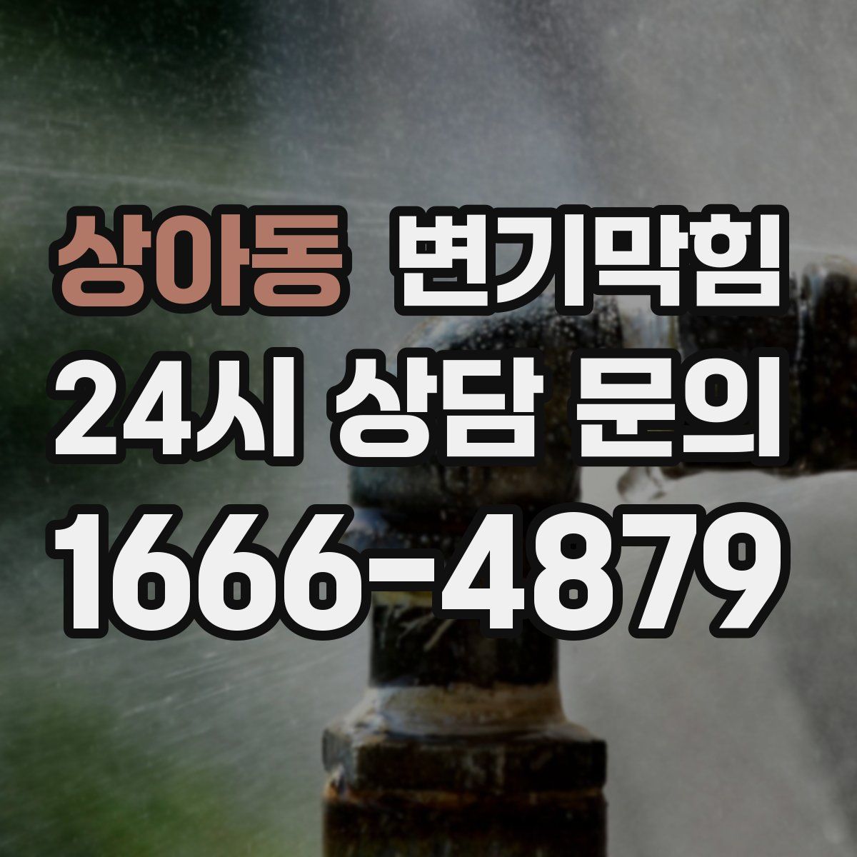 상아동 변기막힘