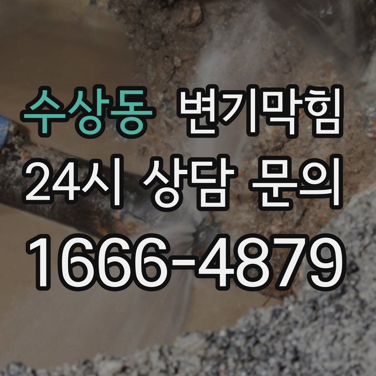 수상동 변기막힘