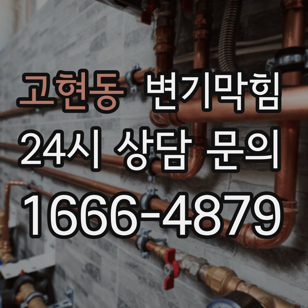 고현동 변기막힘