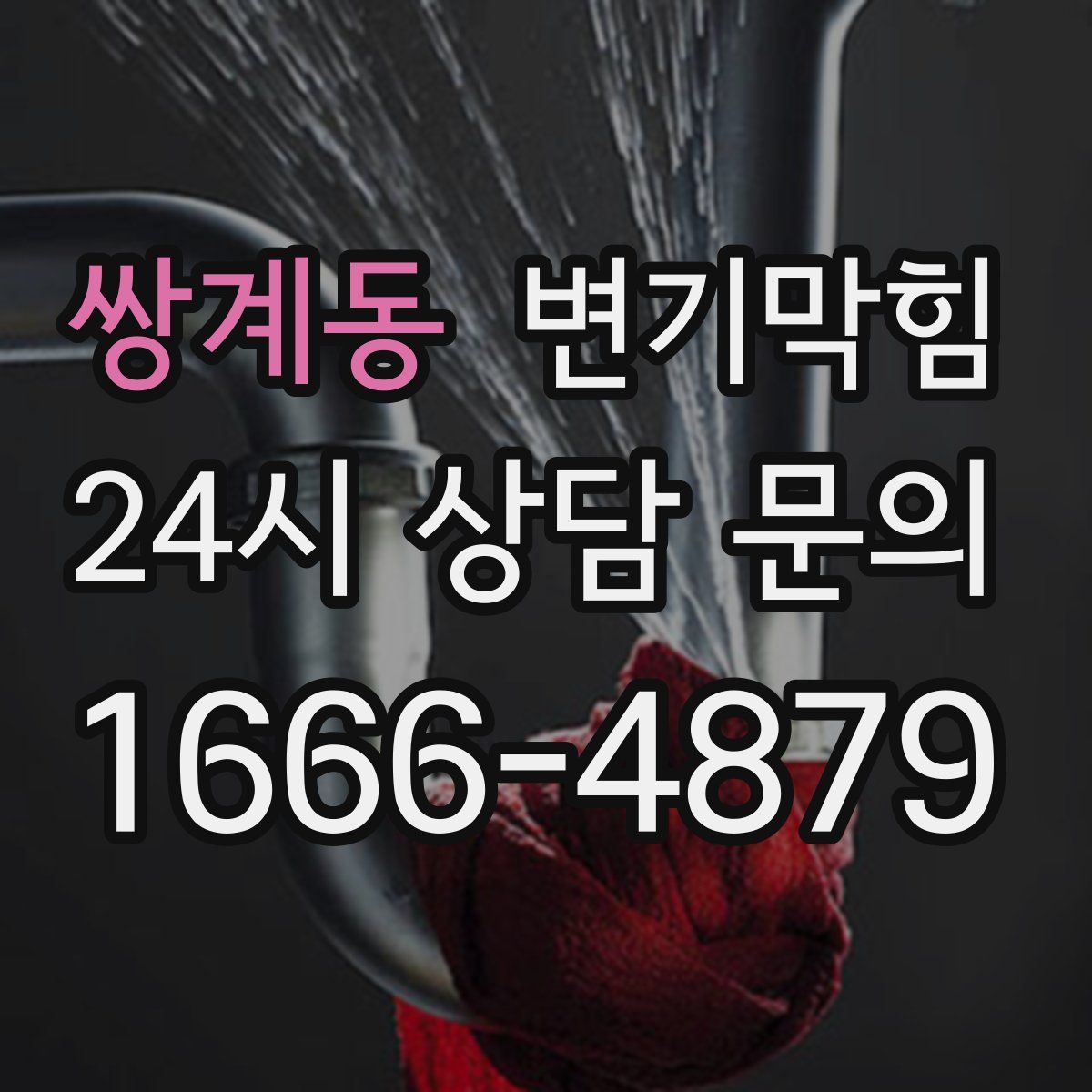 쌍계동 변기막힘