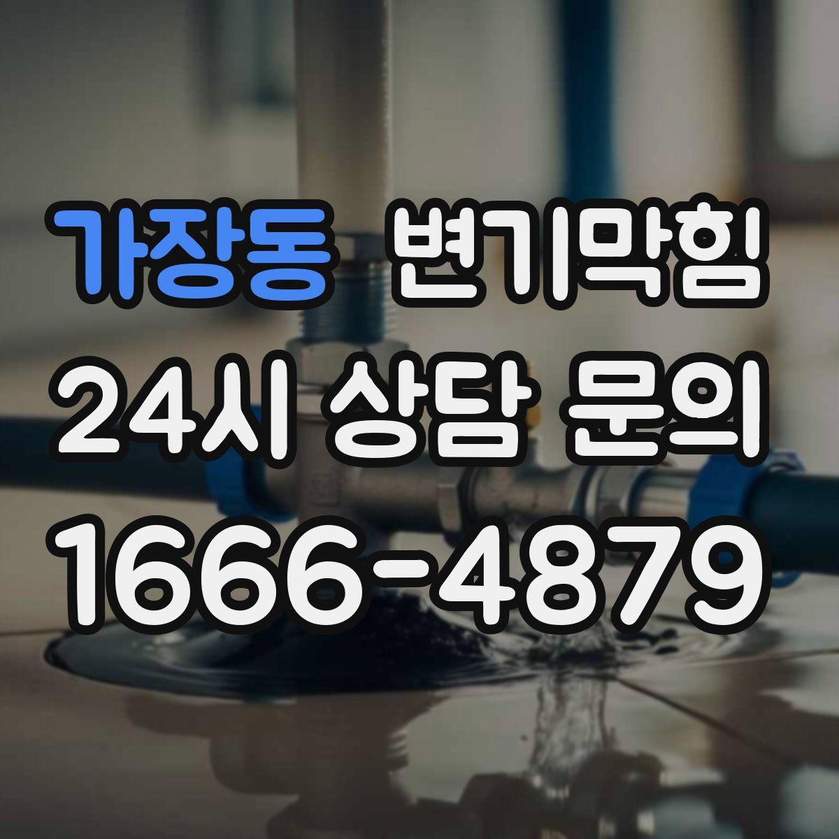 가장동 변기막힘