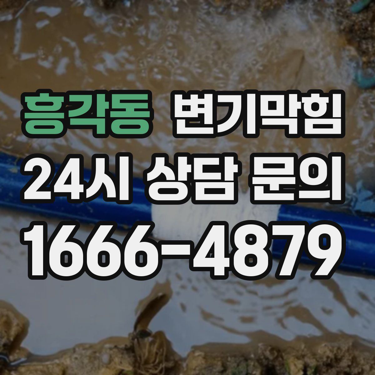 흥각동 변기막힘