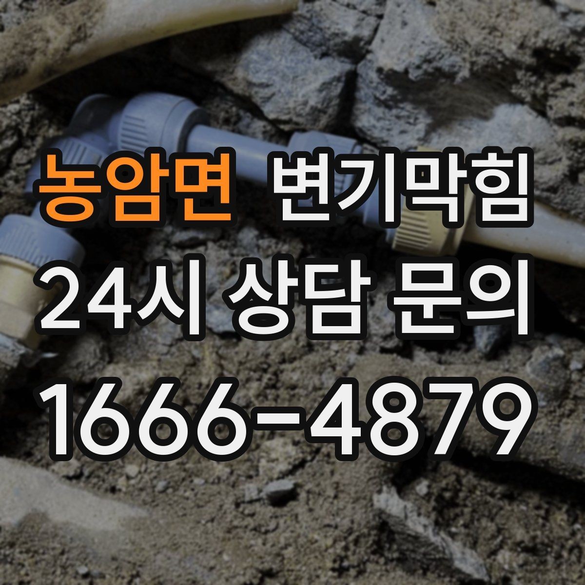 농암면 변기막힘 원룸 화장실역류 내시경으로 병목 확인