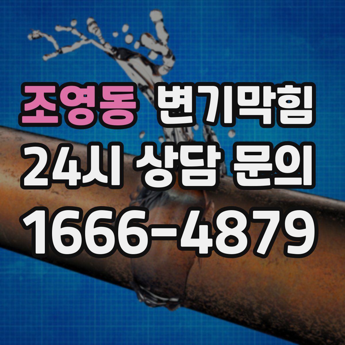 조영동 변기막힘