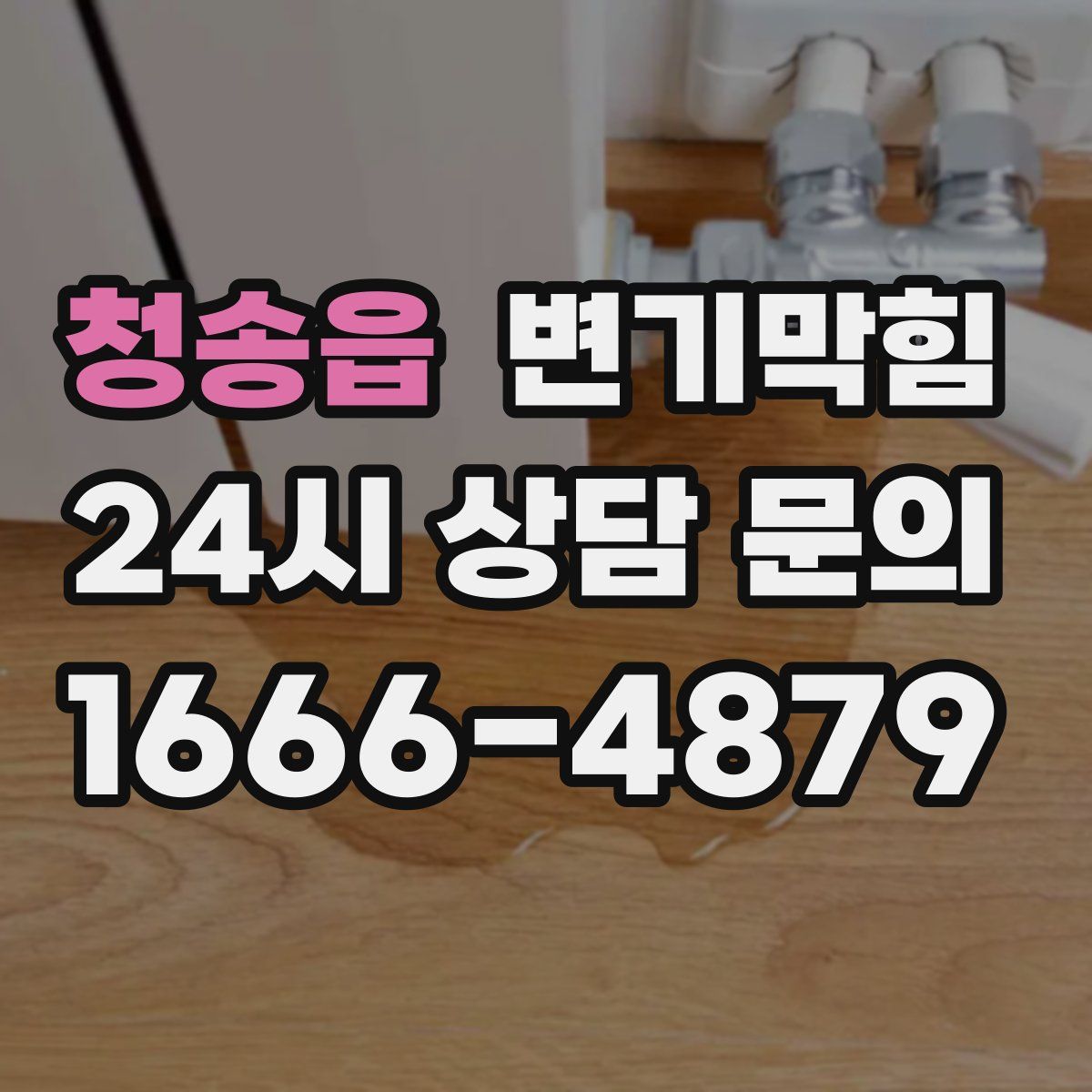 청송읍 변기막힘