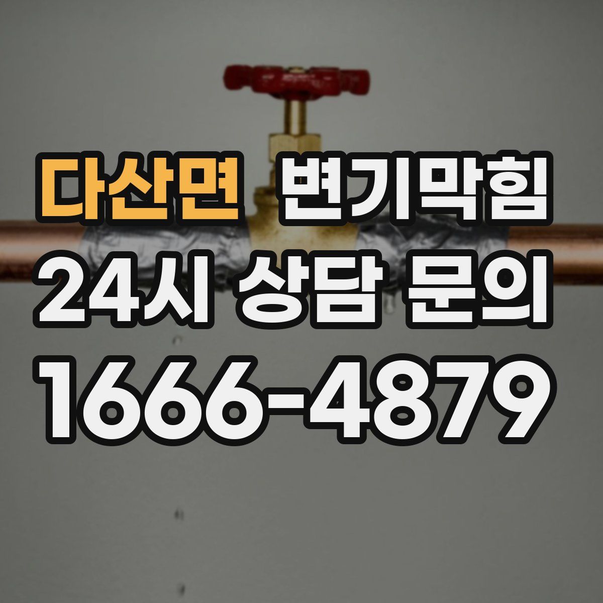 다산면 변기막힘