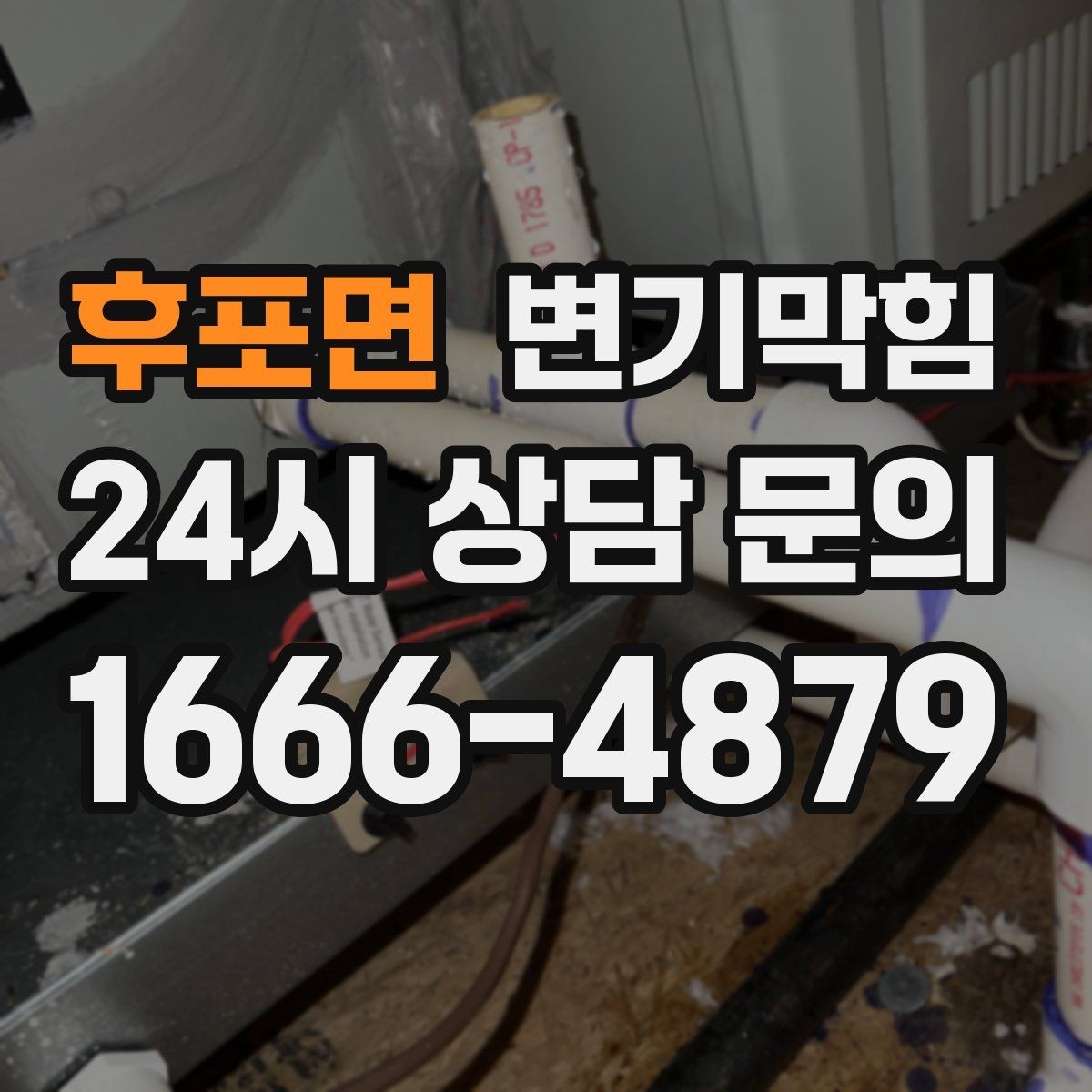 후포면 변기막힘 사무실 배수구막힘 환기팬 역류 해결
