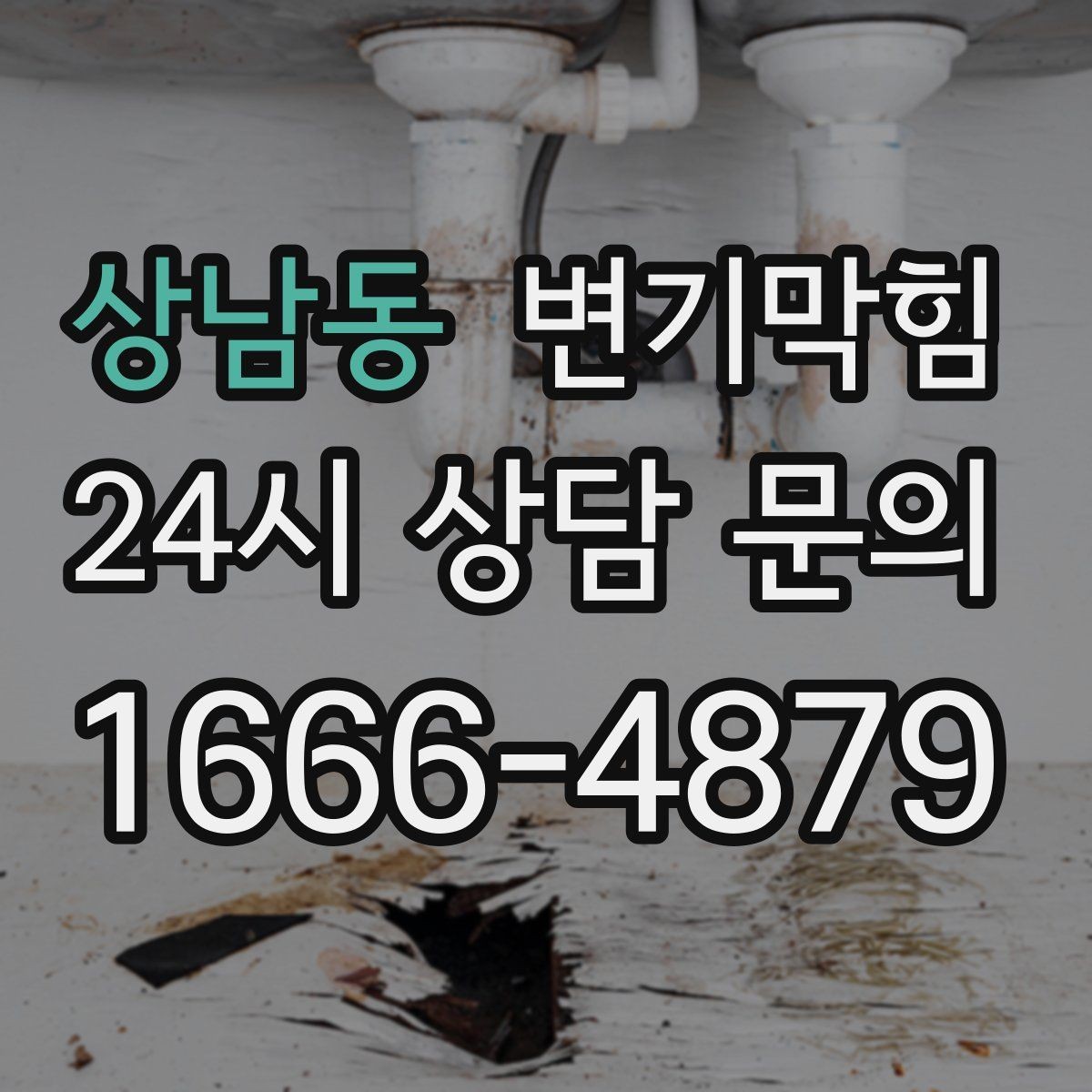 상남동 변기막힘 단독 변기뚫기 수봉 회복으로 악취 종결