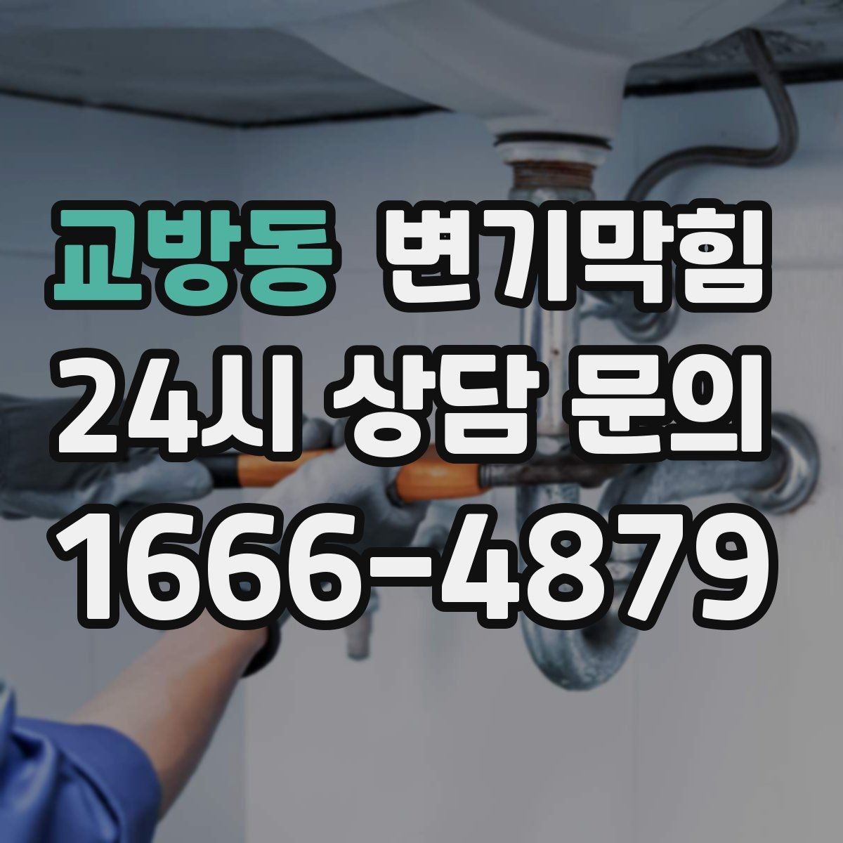 교방동 변기막힘 카페 변기뚫기 오픈 전 30분 해결기