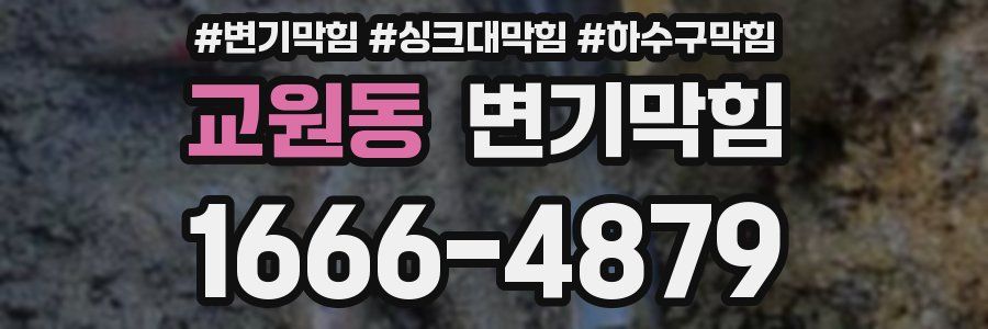 변기막힘