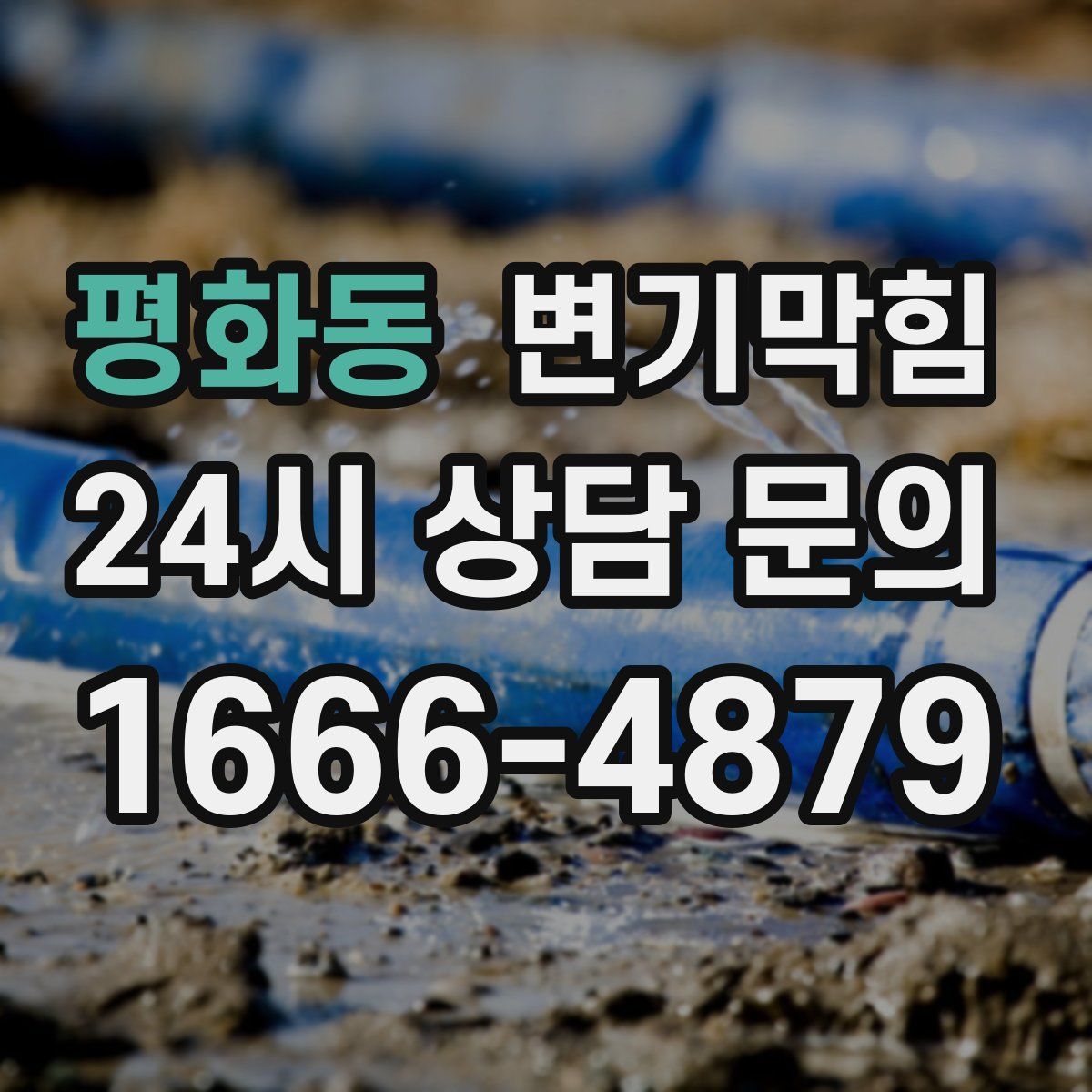 평화동 변기막힘