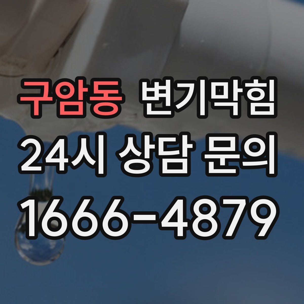 구암동 변기막힘 카페 절수형 세팅 튜닝