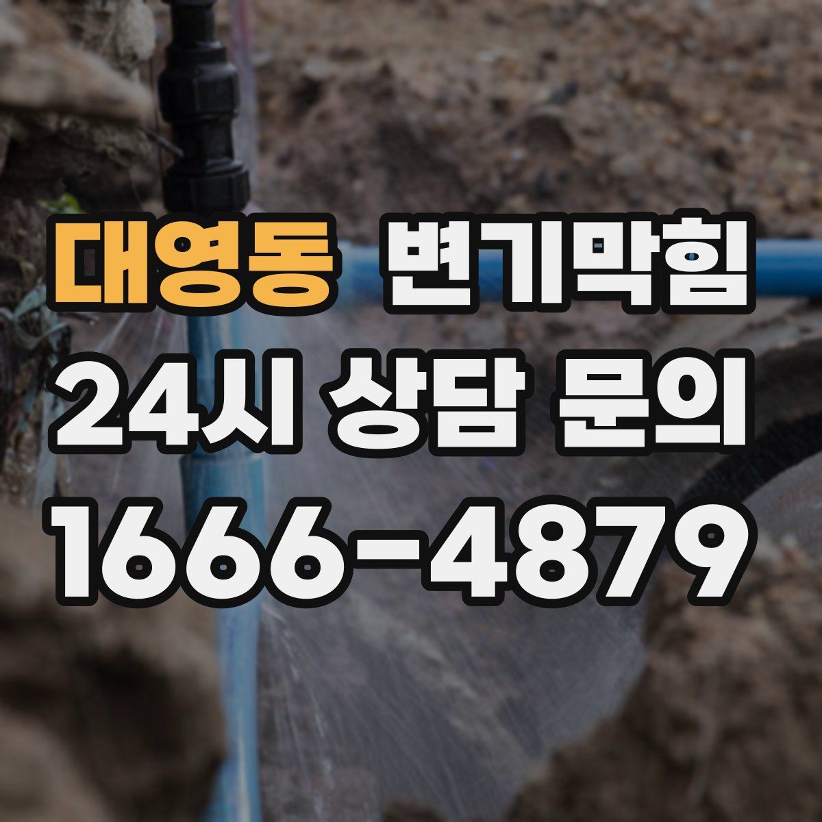 대영동 변기막힘