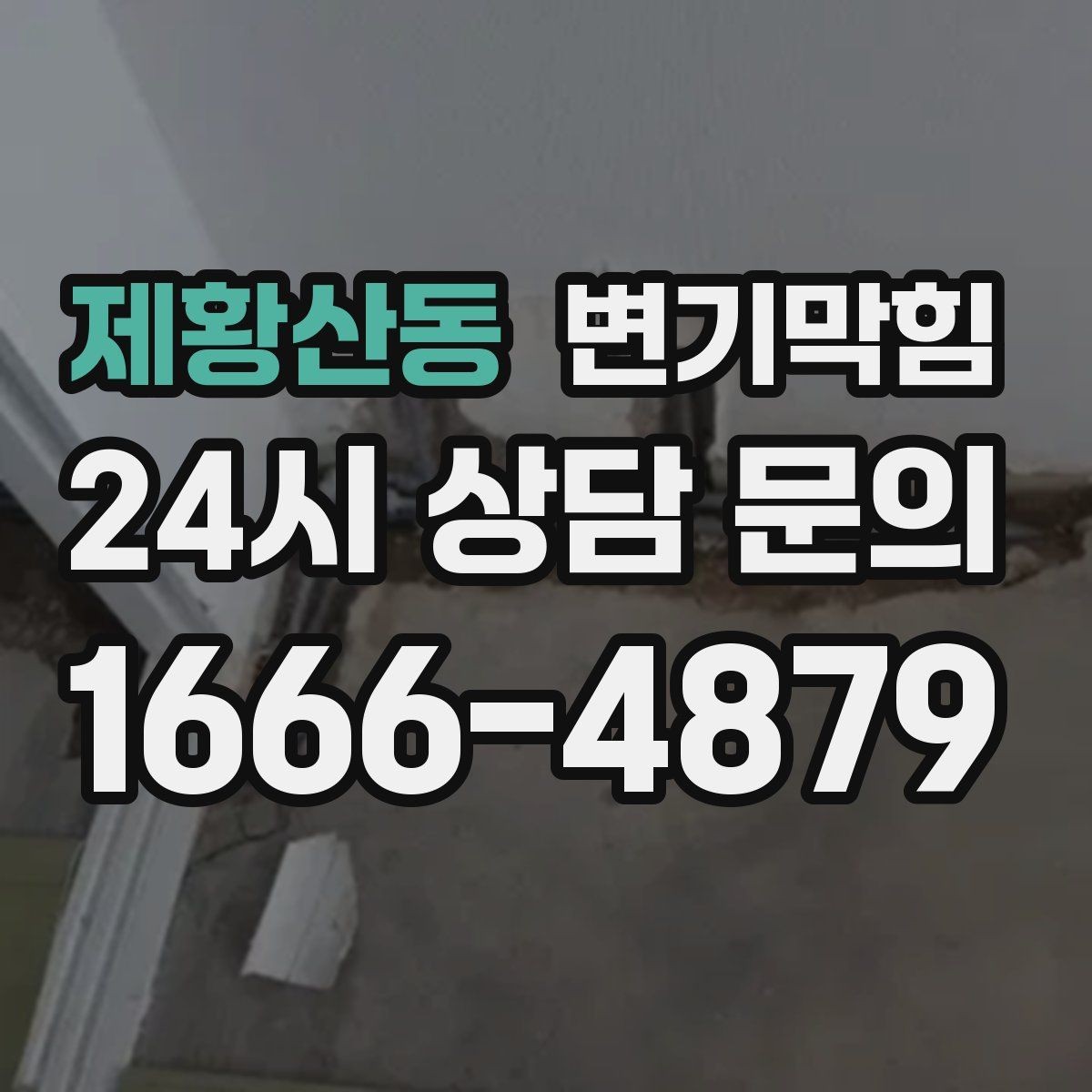 제황산동 변기막힘 단독 변기뚫기 바닥 누수 루트 차단