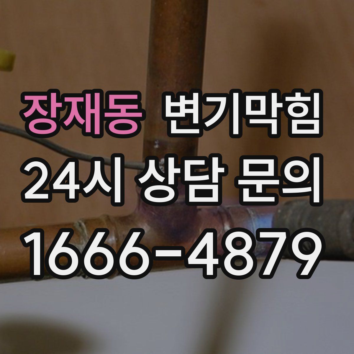 장재동 변기막힘