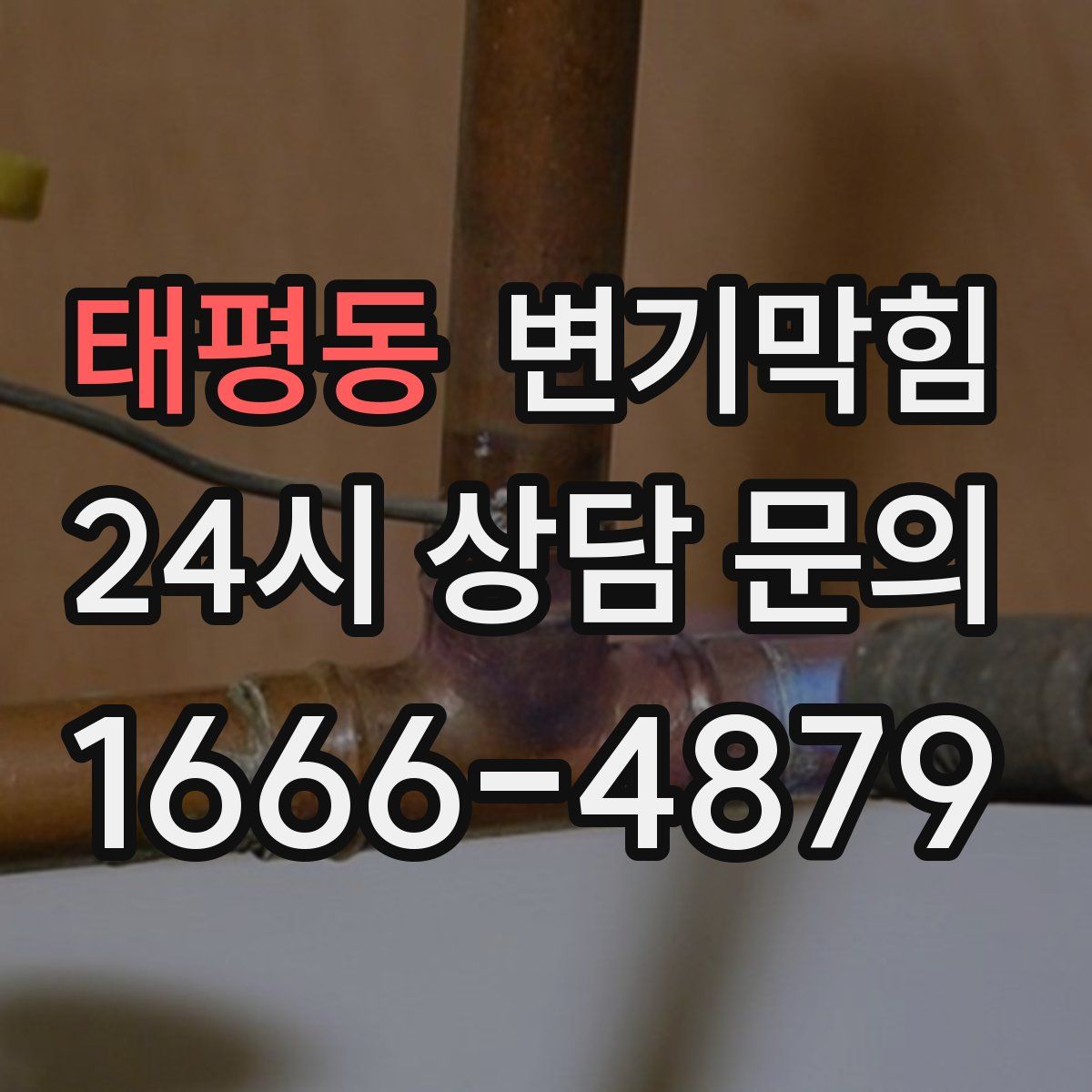 태평동 변기막힘