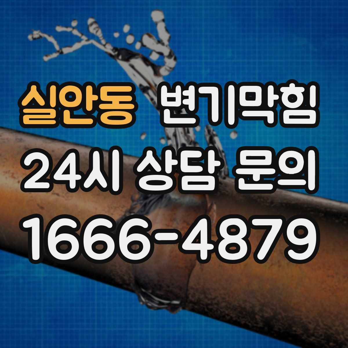 실안동 변기막힘