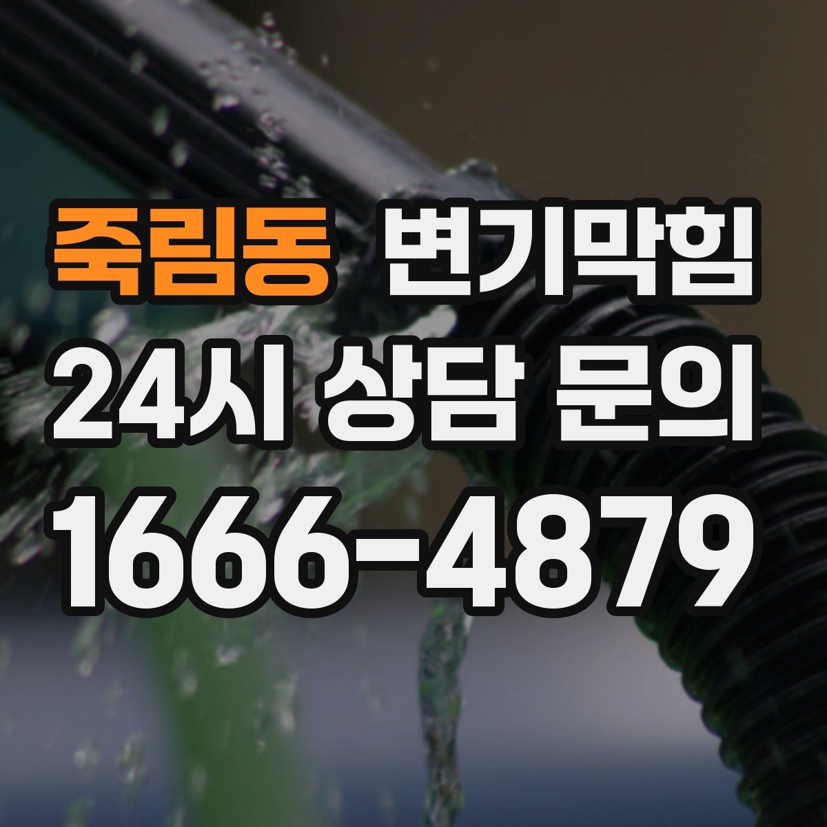 죽림동 변기막힘