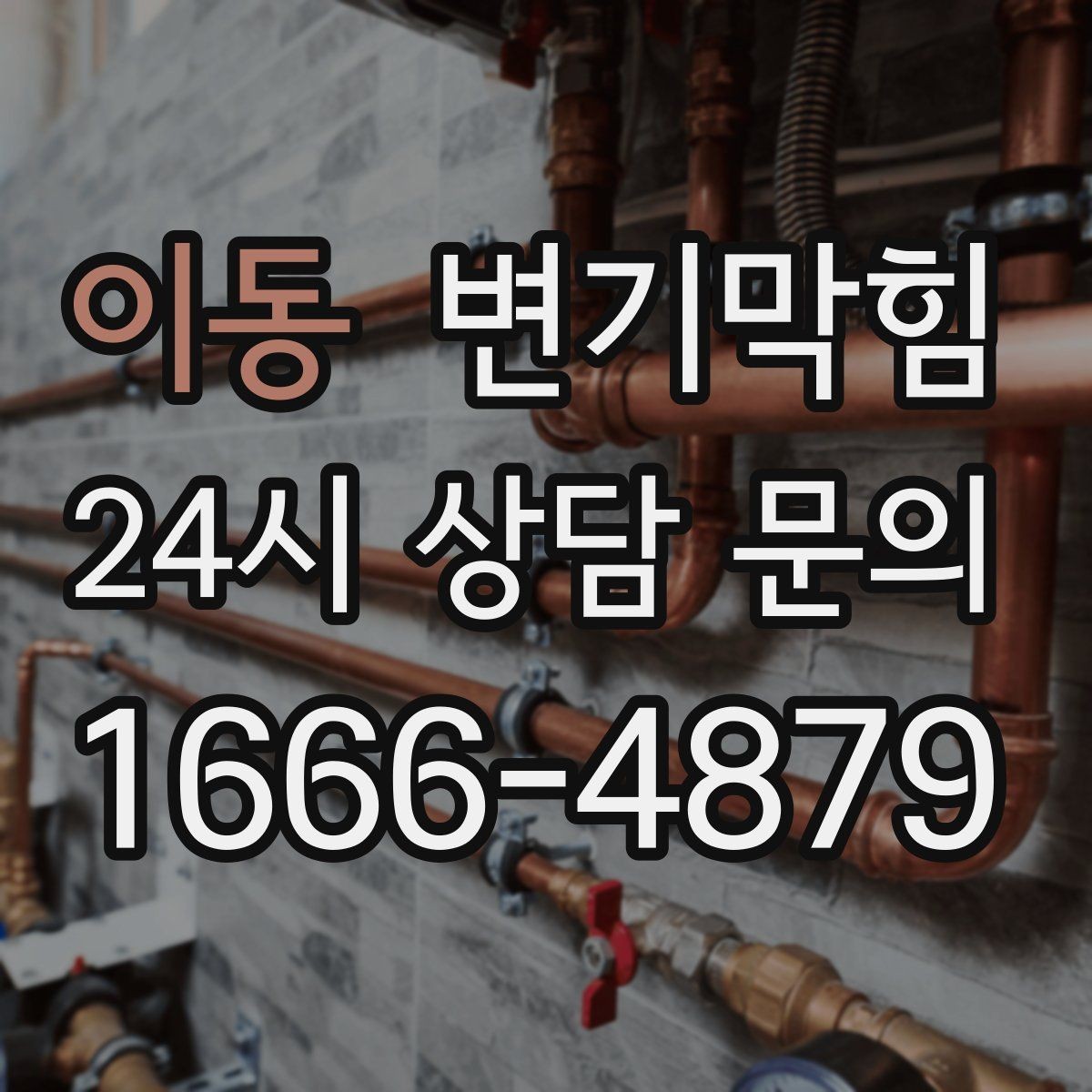 이동 변기막힘 원룸 배수구막힘 내시경 전후 비교