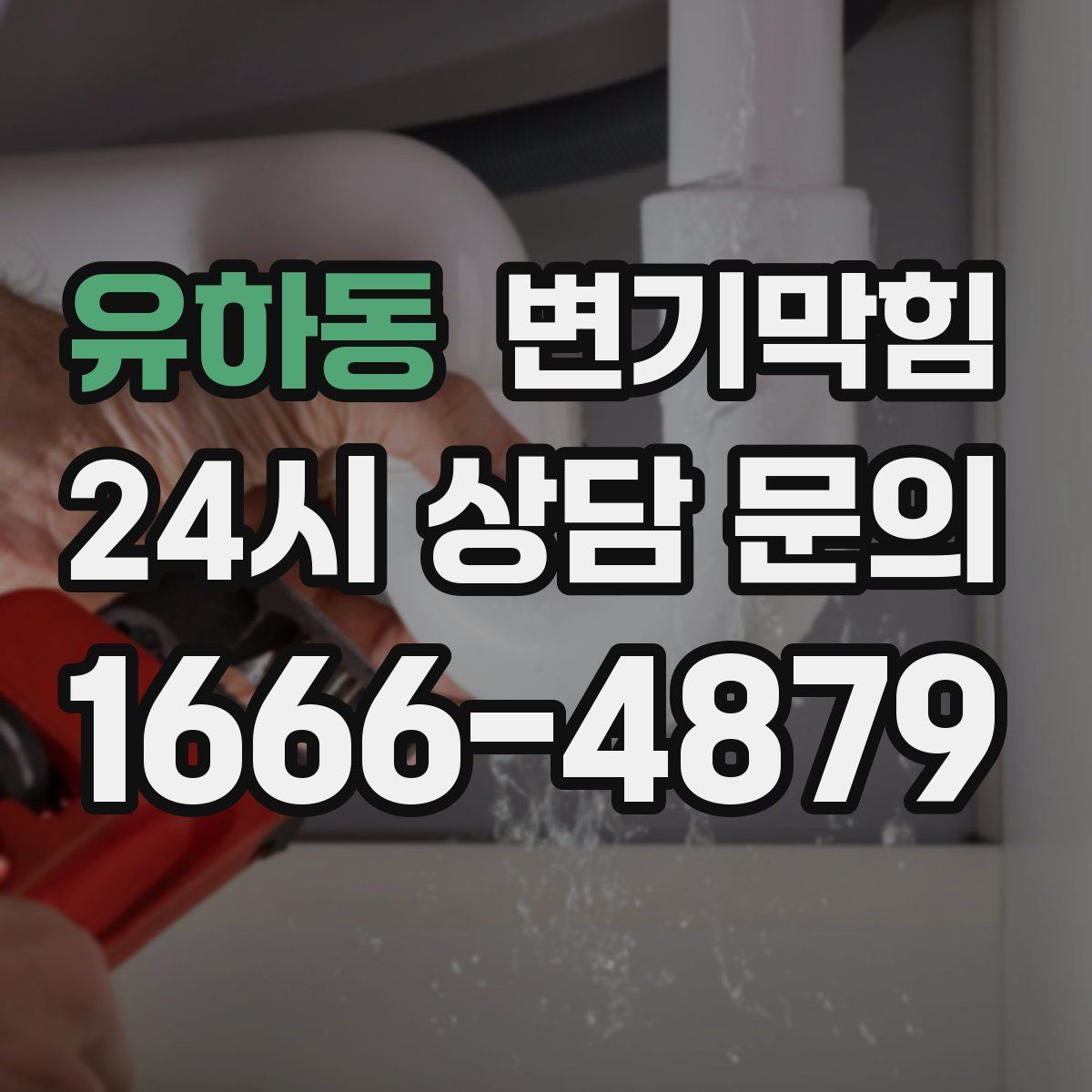 유하동 변기막힘