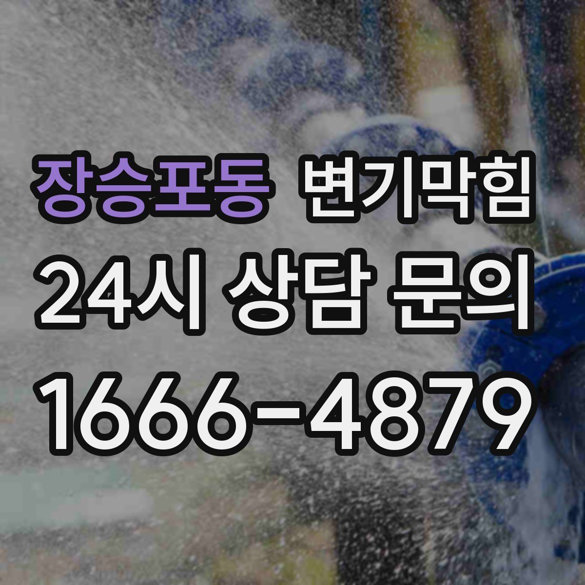 장승포동 변기막힘