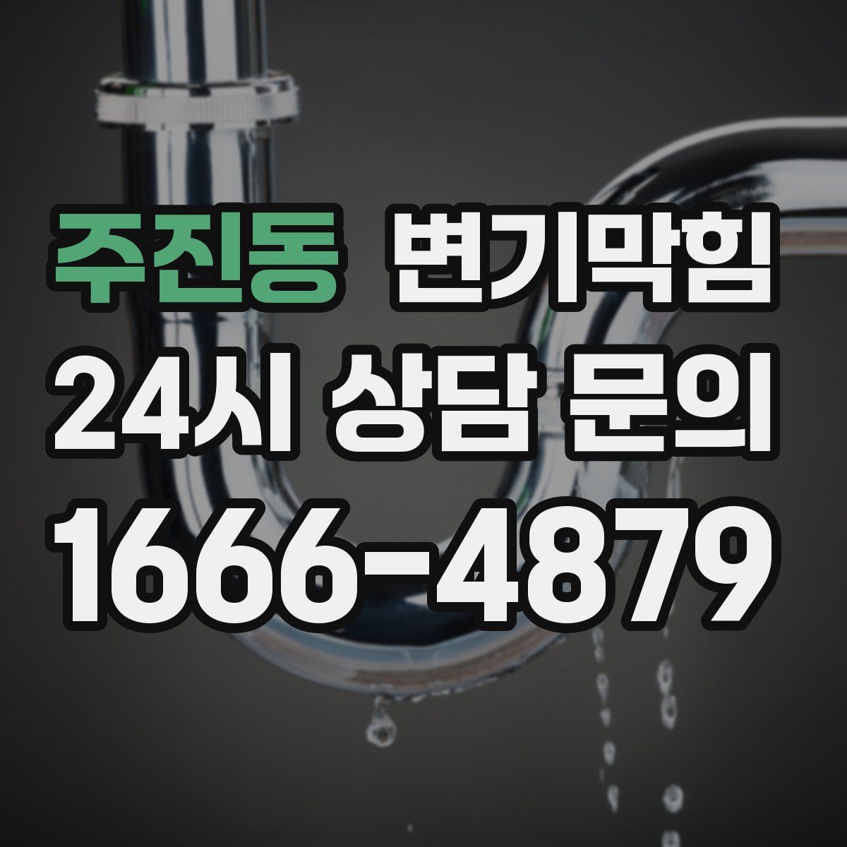 주진동 변기막힘