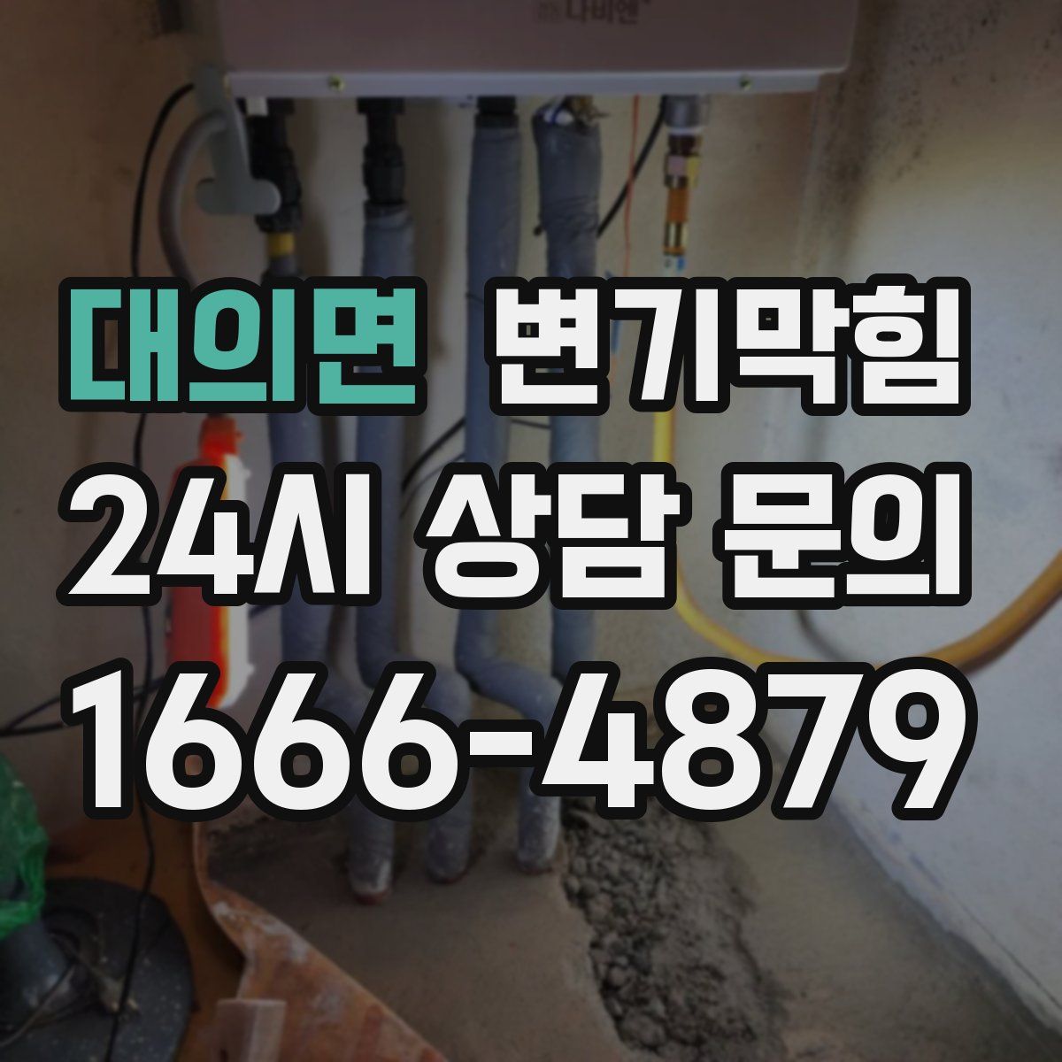 대의면 변기막힘