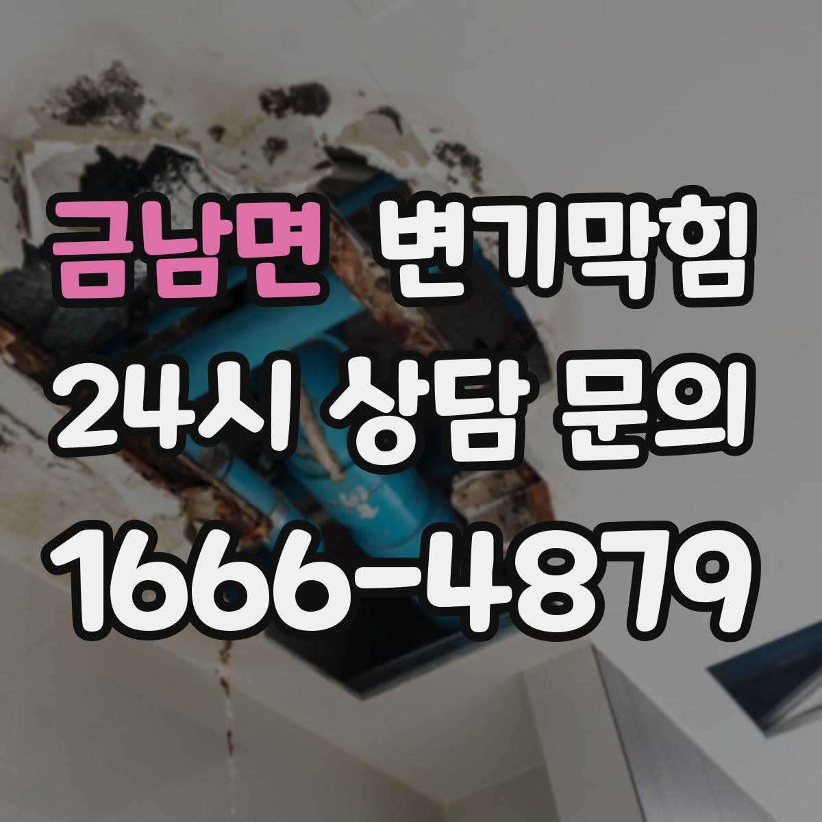 금남면 변기막힘