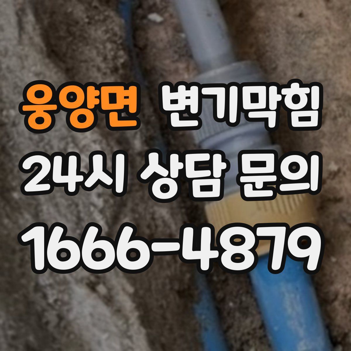 웅양면 변기막힘