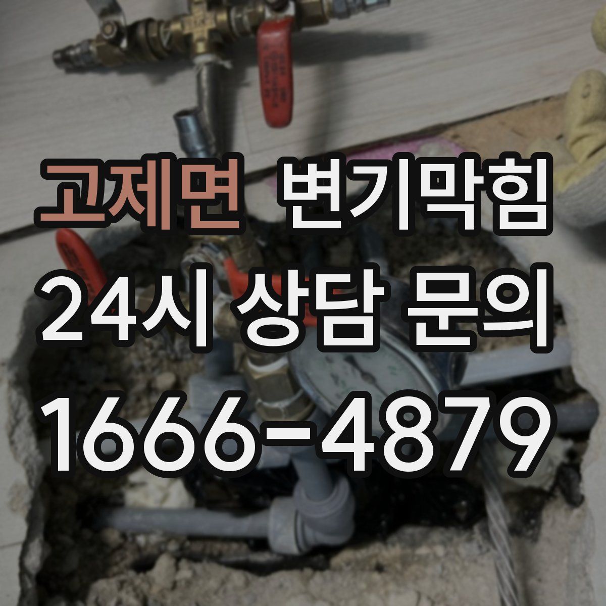 고제면 변기막힘