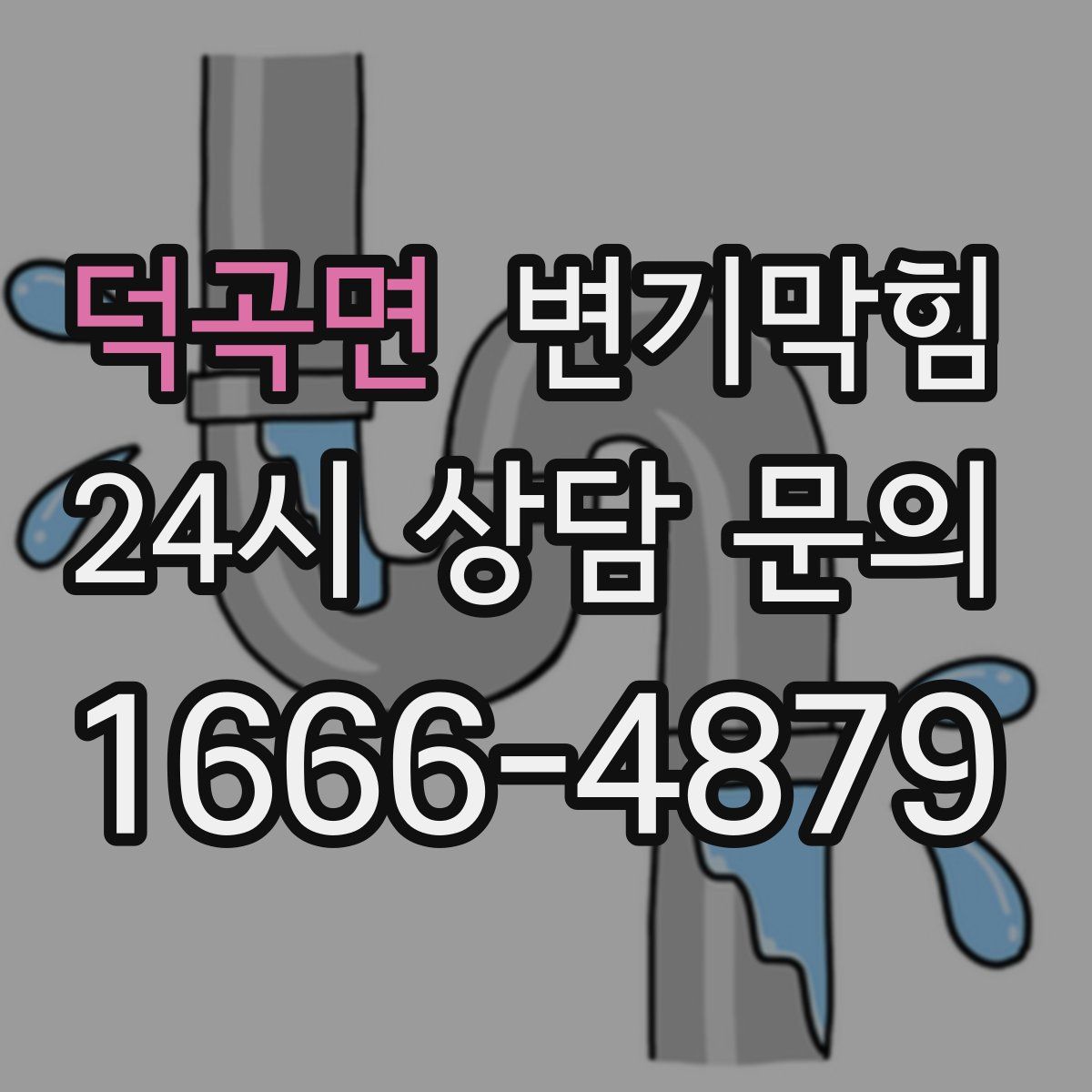 덕곡면 변기막힘