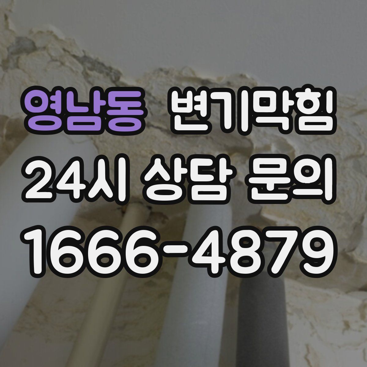 영남동 변기막힘