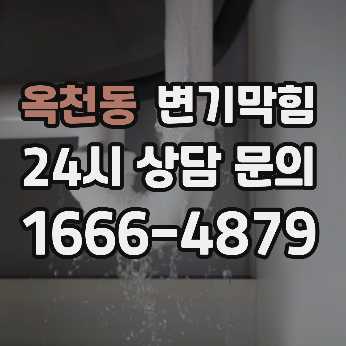 옥천동 변기막힘