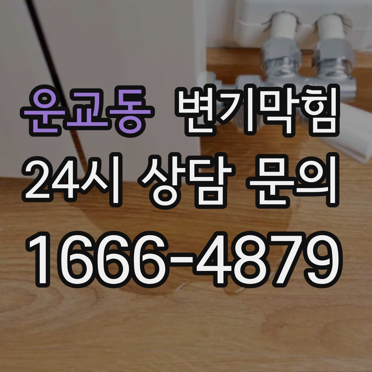 운교동 변기막힘