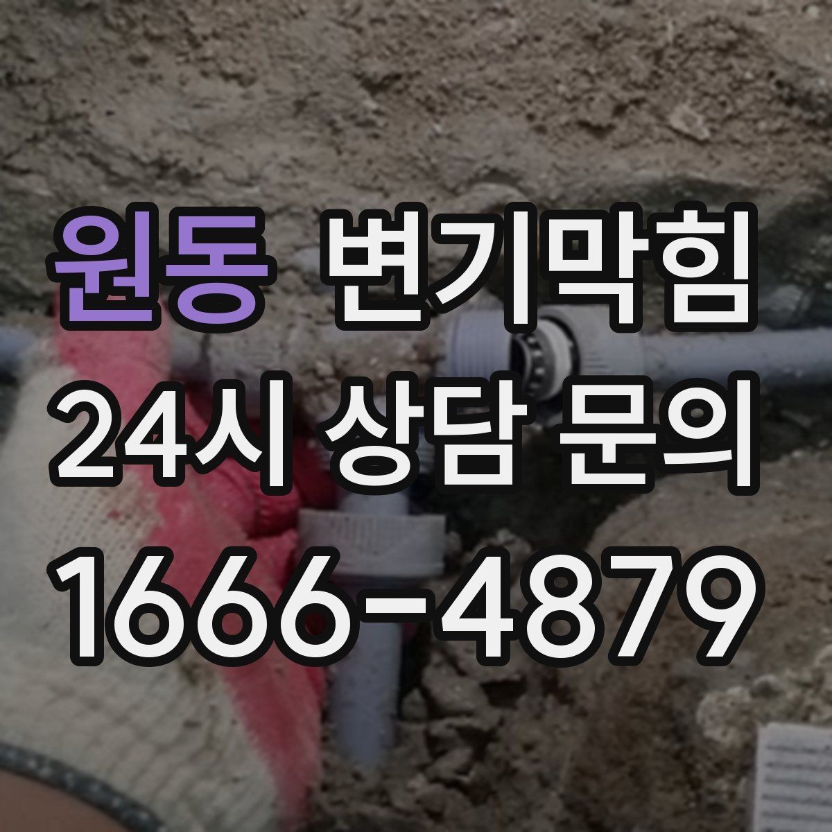 원동 변기막힘 식당 배수구막힘 냄새·거품 동시 해결