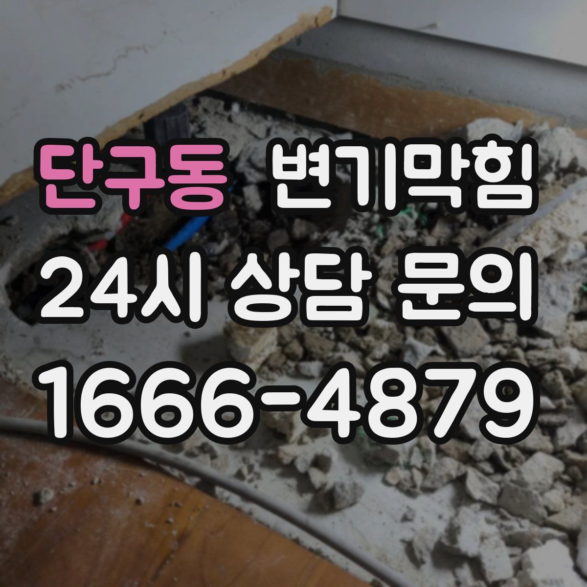 단구동 변기막힘