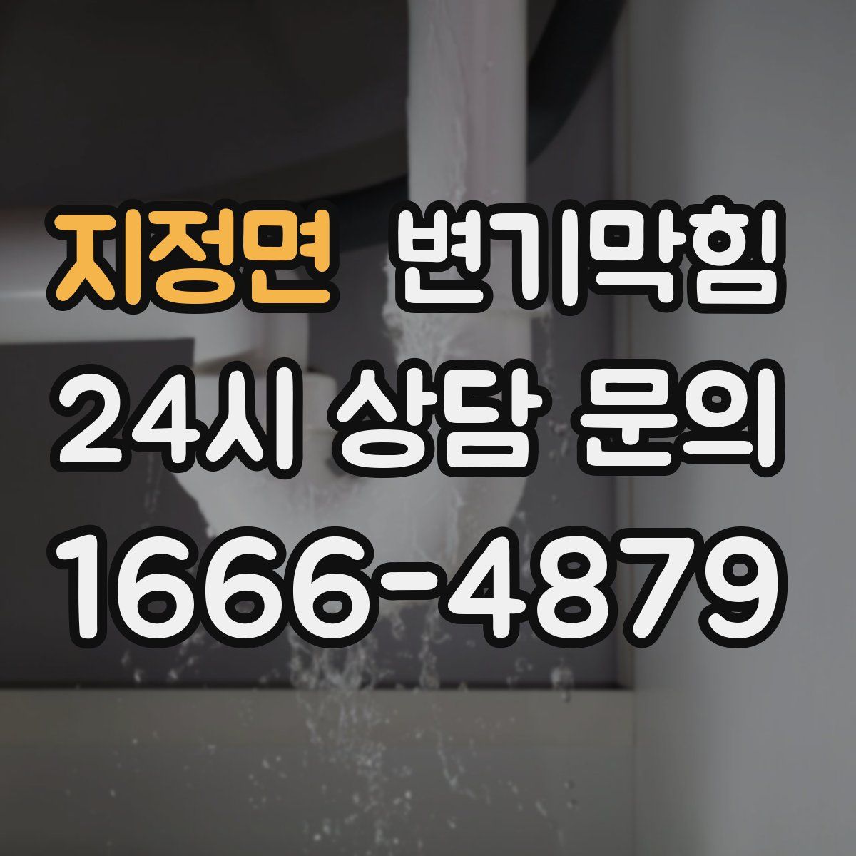 지정면 변기막힘