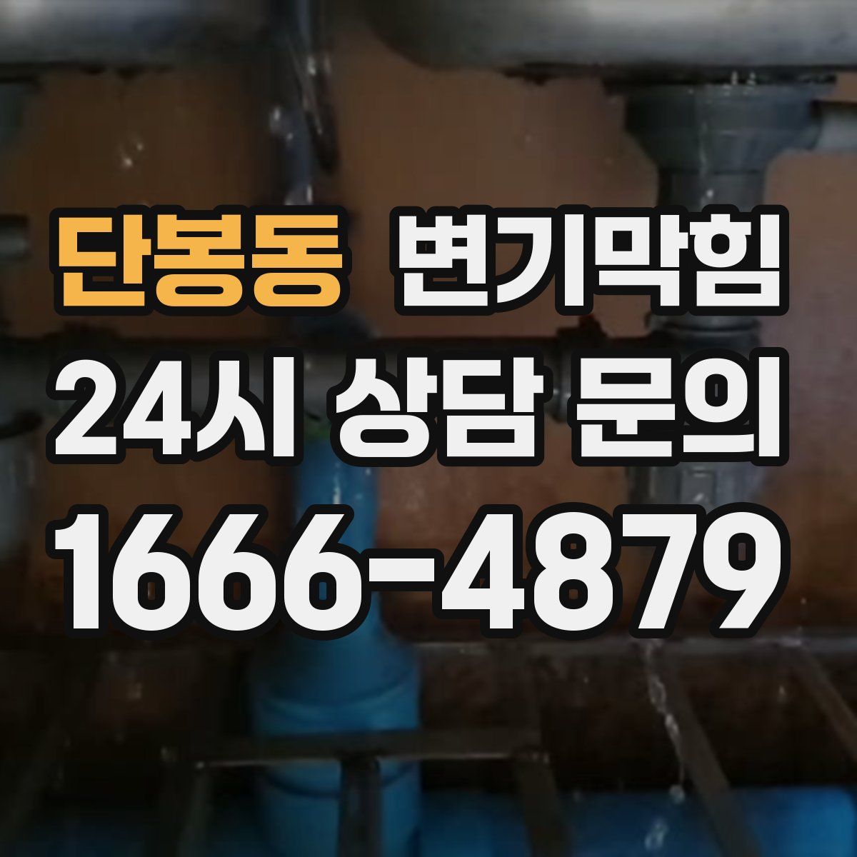 단봉동 변기막힘