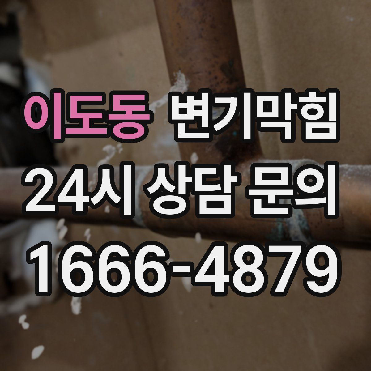 이도동 변기막힘