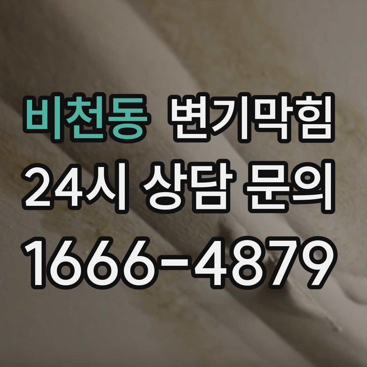 비천동 변기막힘