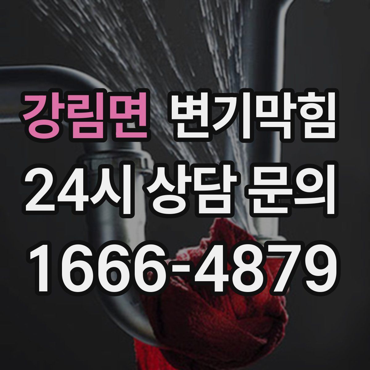 강림면 변기막힘