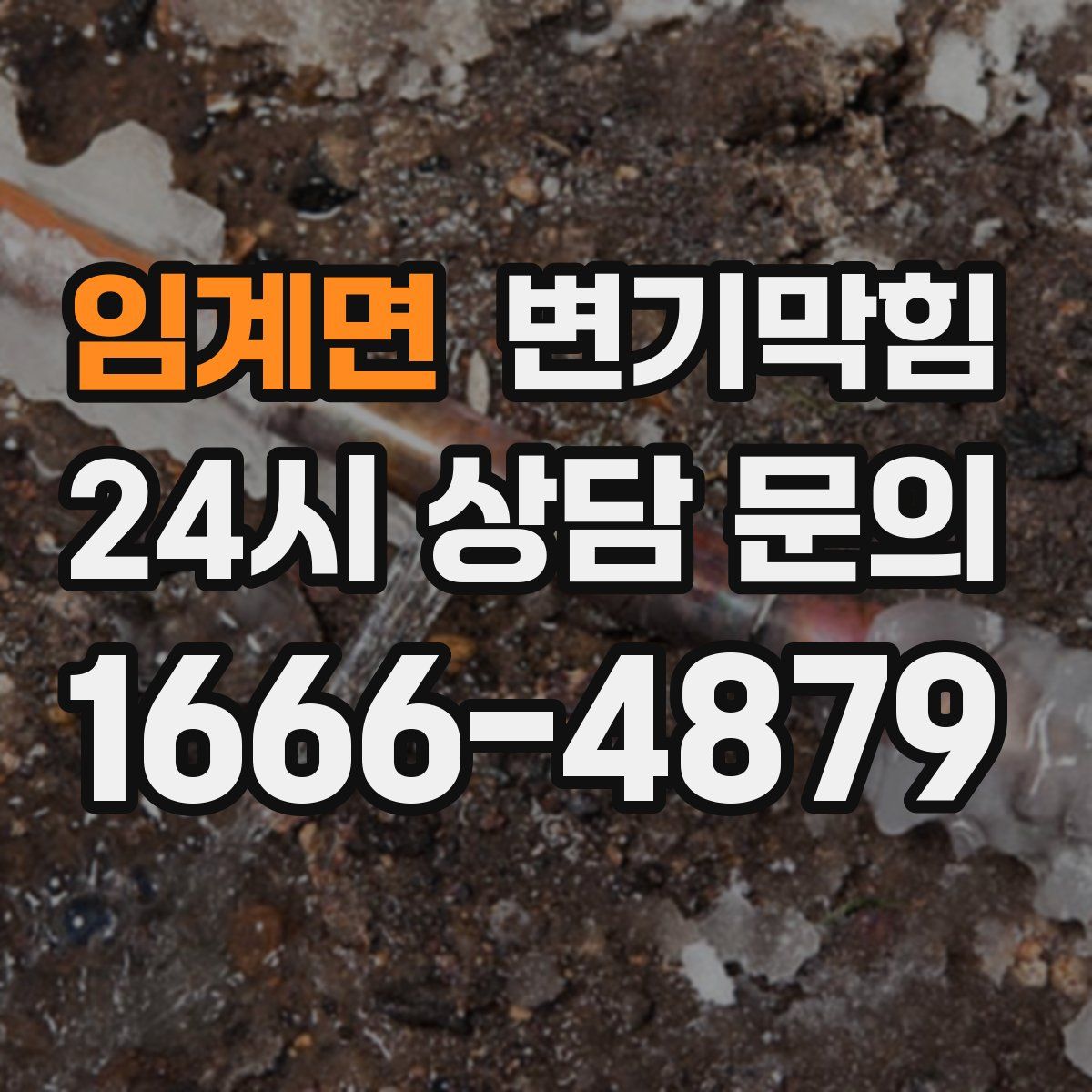 임계면 변기막힘