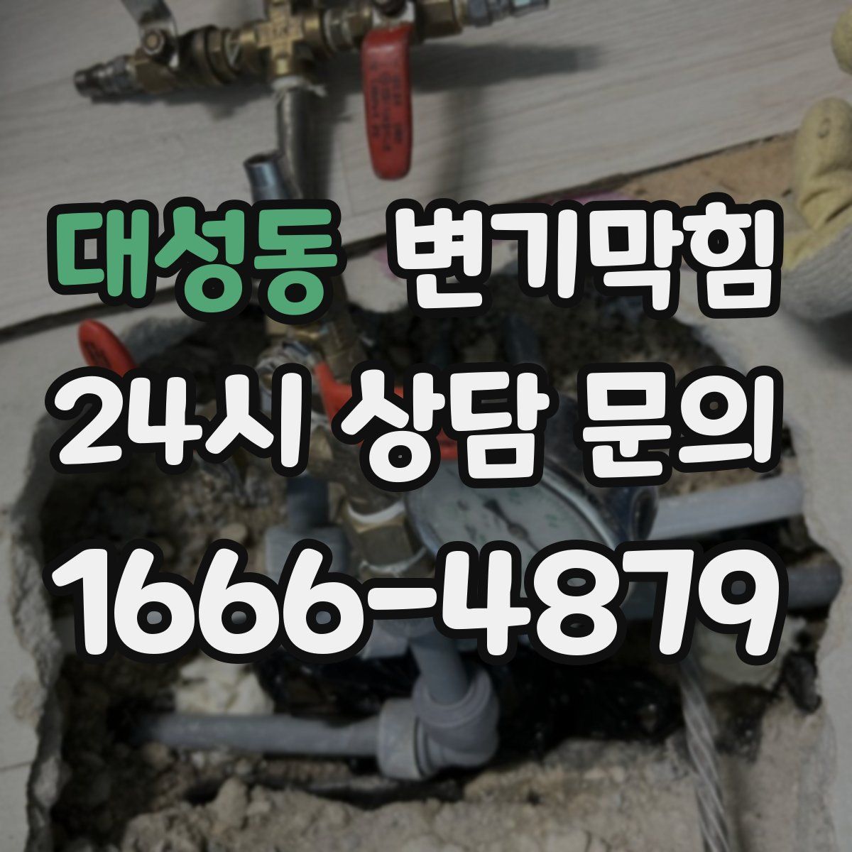 대성동 변기막힘