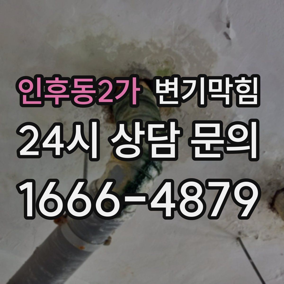 인후동2가 변기막힘 미용실 변기뚫기 드라이존 보호