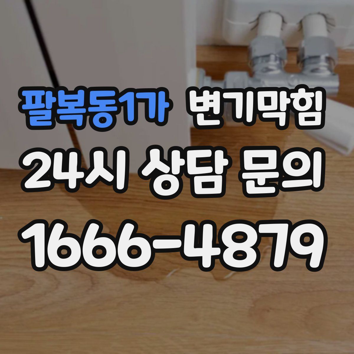 팔복동1가 변기막힘